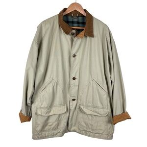Urban Equipment Country Men’s Barn Coat Chore Coat with Corduroy Collar Size XL